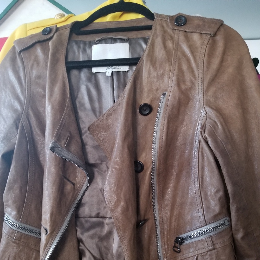 Philip lim leather jacket